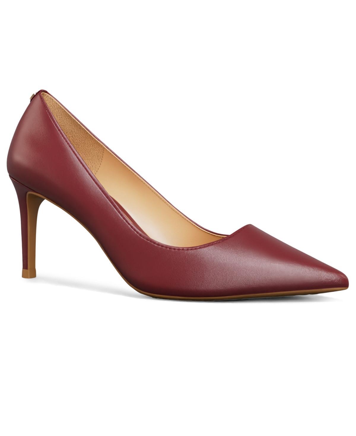 Womens Alina 75MM Leather Pointed-Toe Pumps Product Image