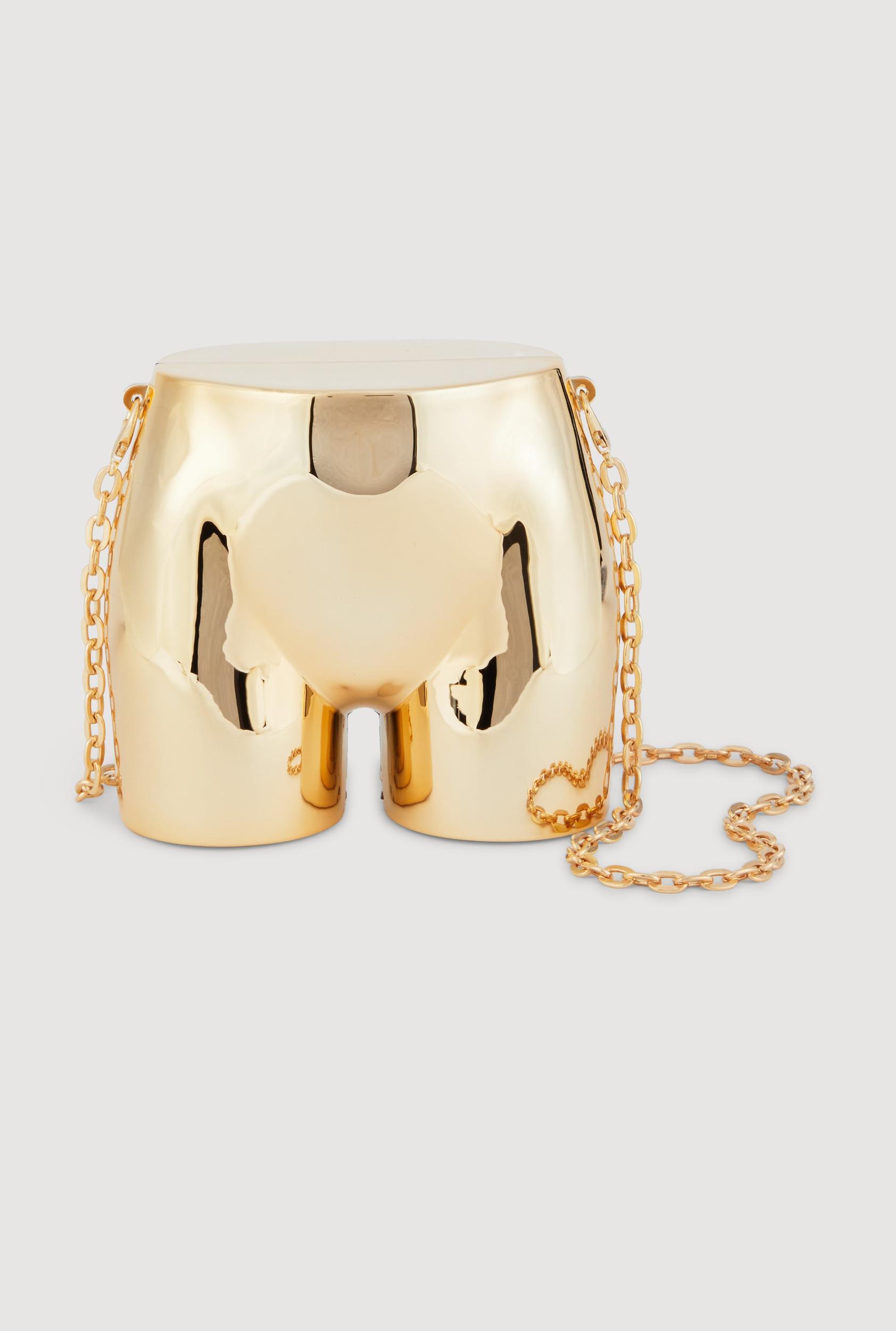 Stylish Metallic Textured Swirl Drop Earrings Male Product Image