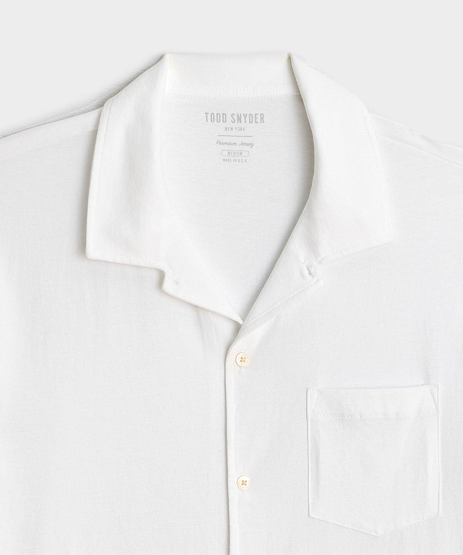 Made in L.A. Jersey Full-Placket Polo Product Image