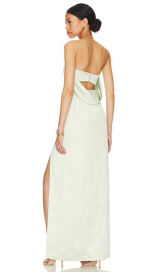 Lovers and Friends Bellamy Gown in Sage Green Product Image