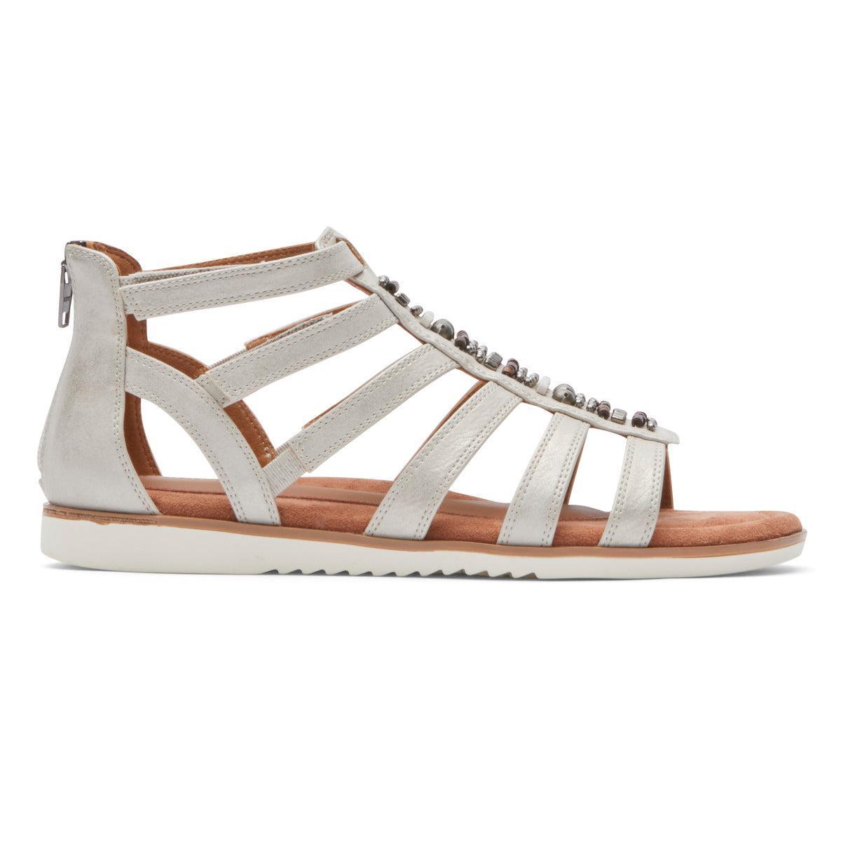 Cobb Hill Zion Gladiator Metallic Synthetic) Women's Shoes Product Image