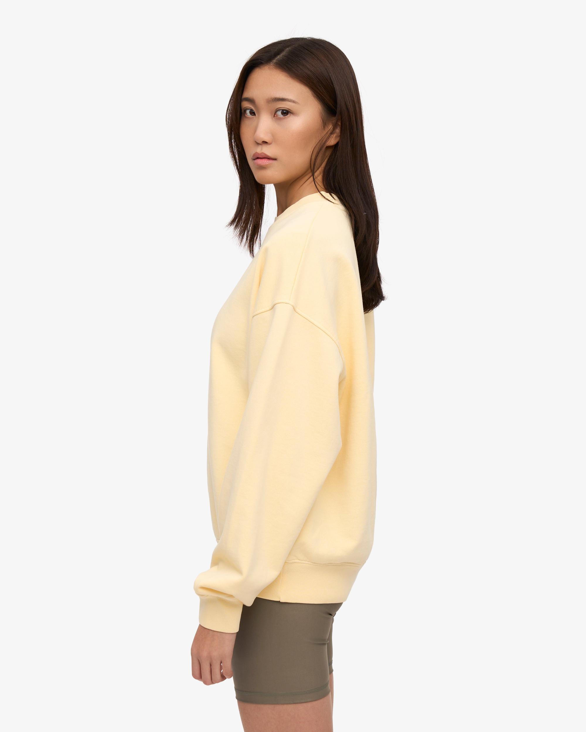 Organic Oversized Crew - Soft Yellow Product Image