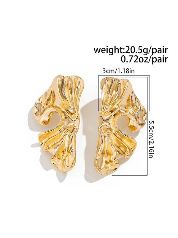 Normcore Geometric Drop Earrings Product Image