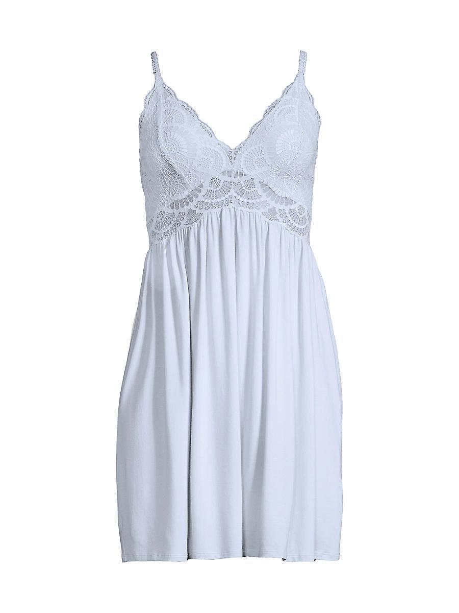 Marianna Mademoiselle Lace-Trim Chemise Product Image