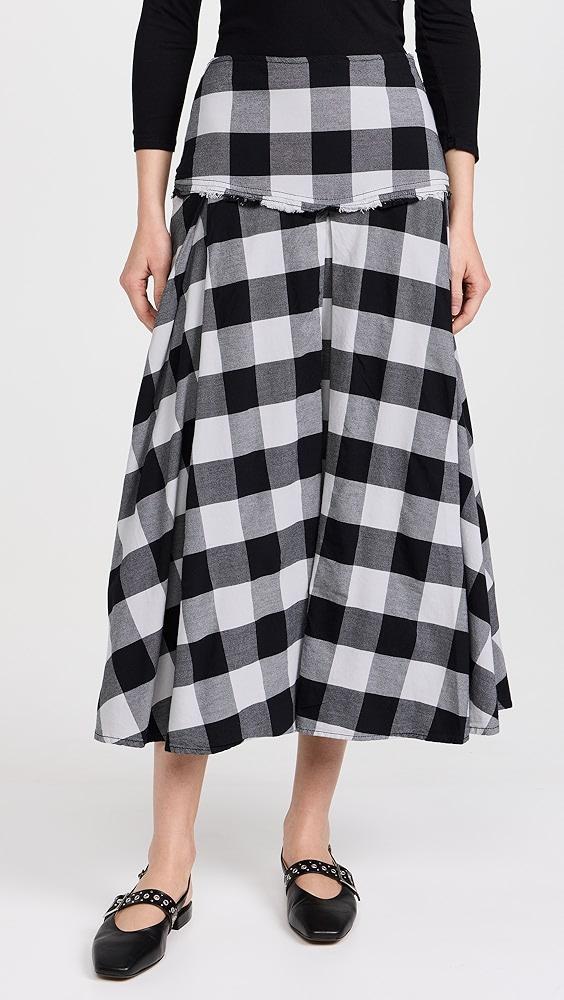 NSF Coleen Plaid Skirt | Shopbop Product Image