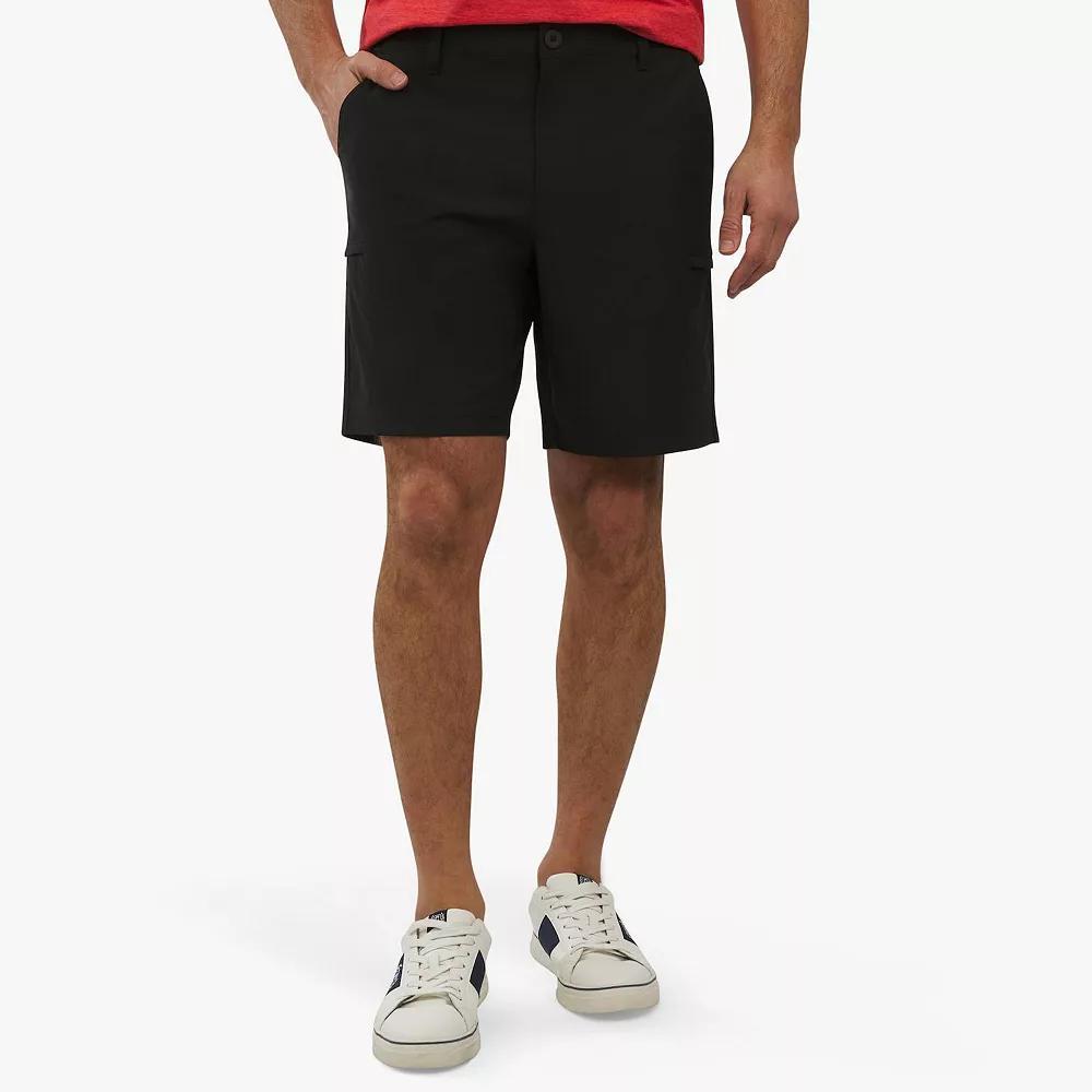 Men's Chaps 8-in. Performance Cargo Shorts, Size: 34, Grey Product Image