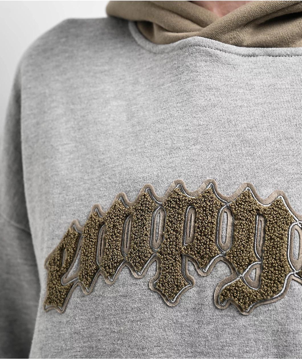 Empyre Lane Patch Grey Hoodie Product Image