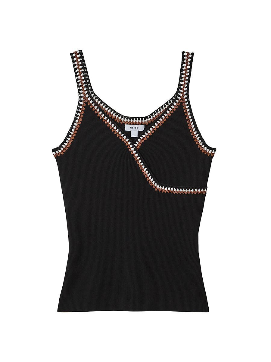 Womens Kiki Surplice Tank Product Image