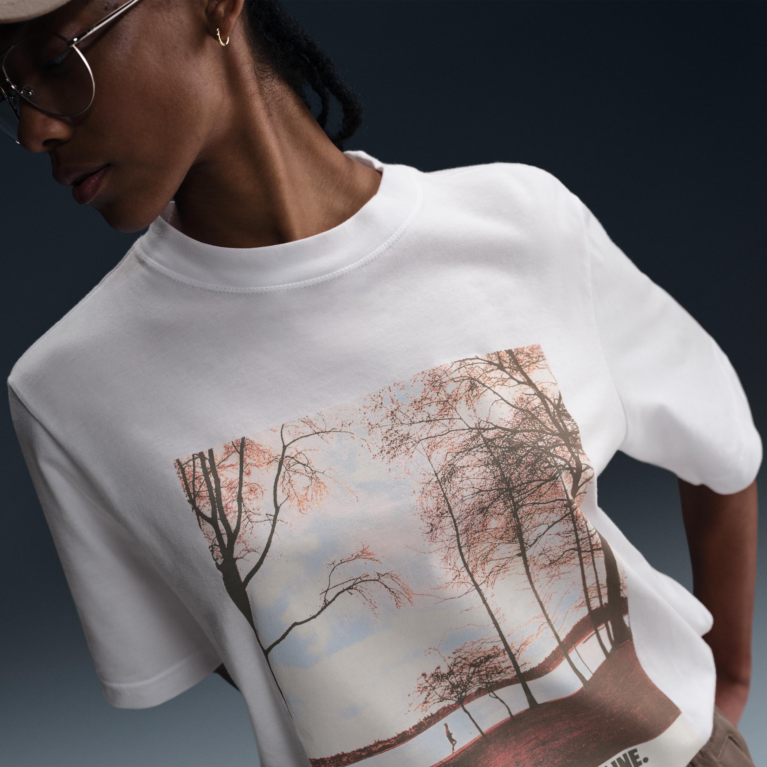 Nike Sportswear Women's Short-Sleeve Graphic T-Shirt Product Image