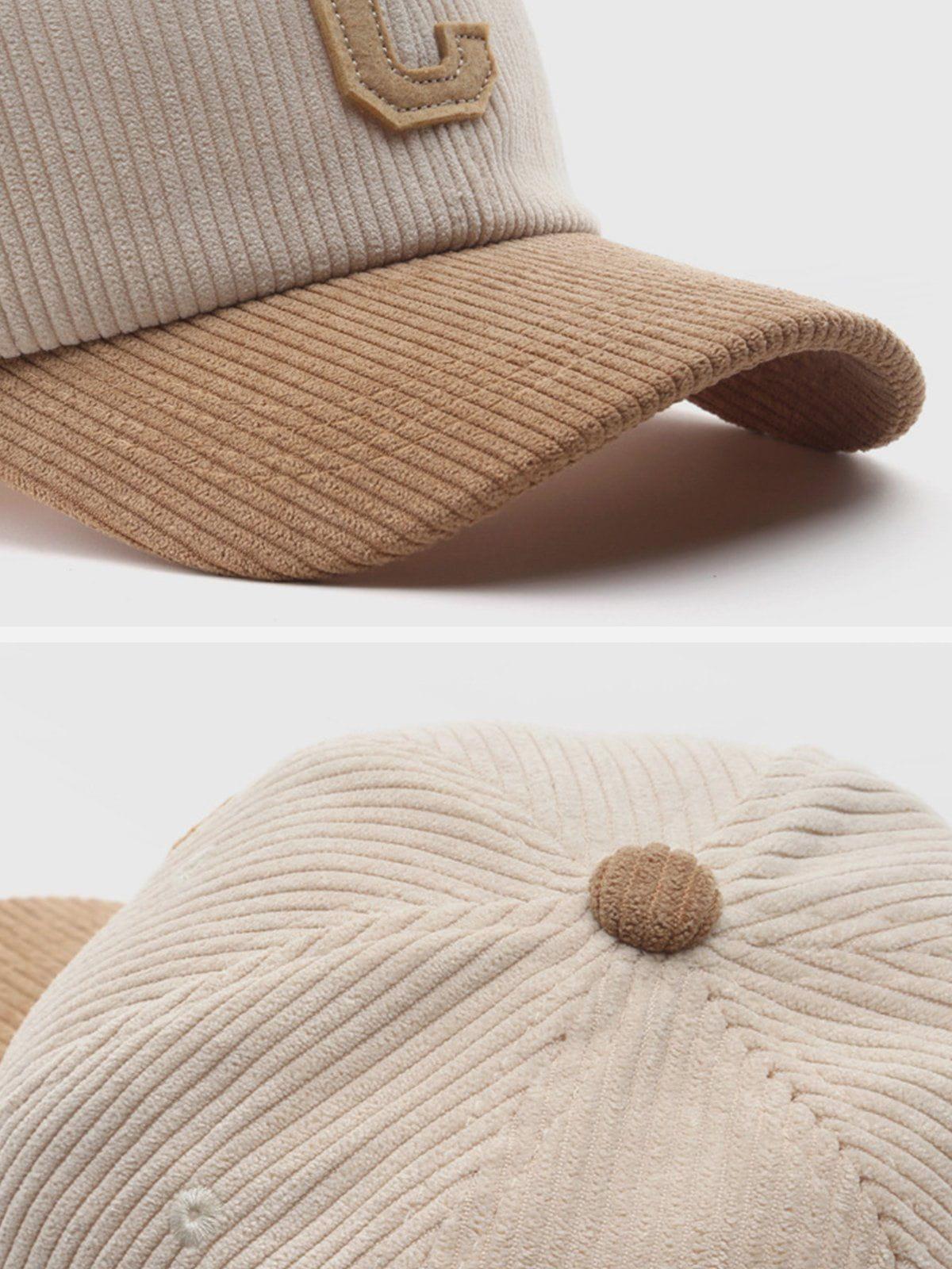 Letter C Patchwork Hat Product Image