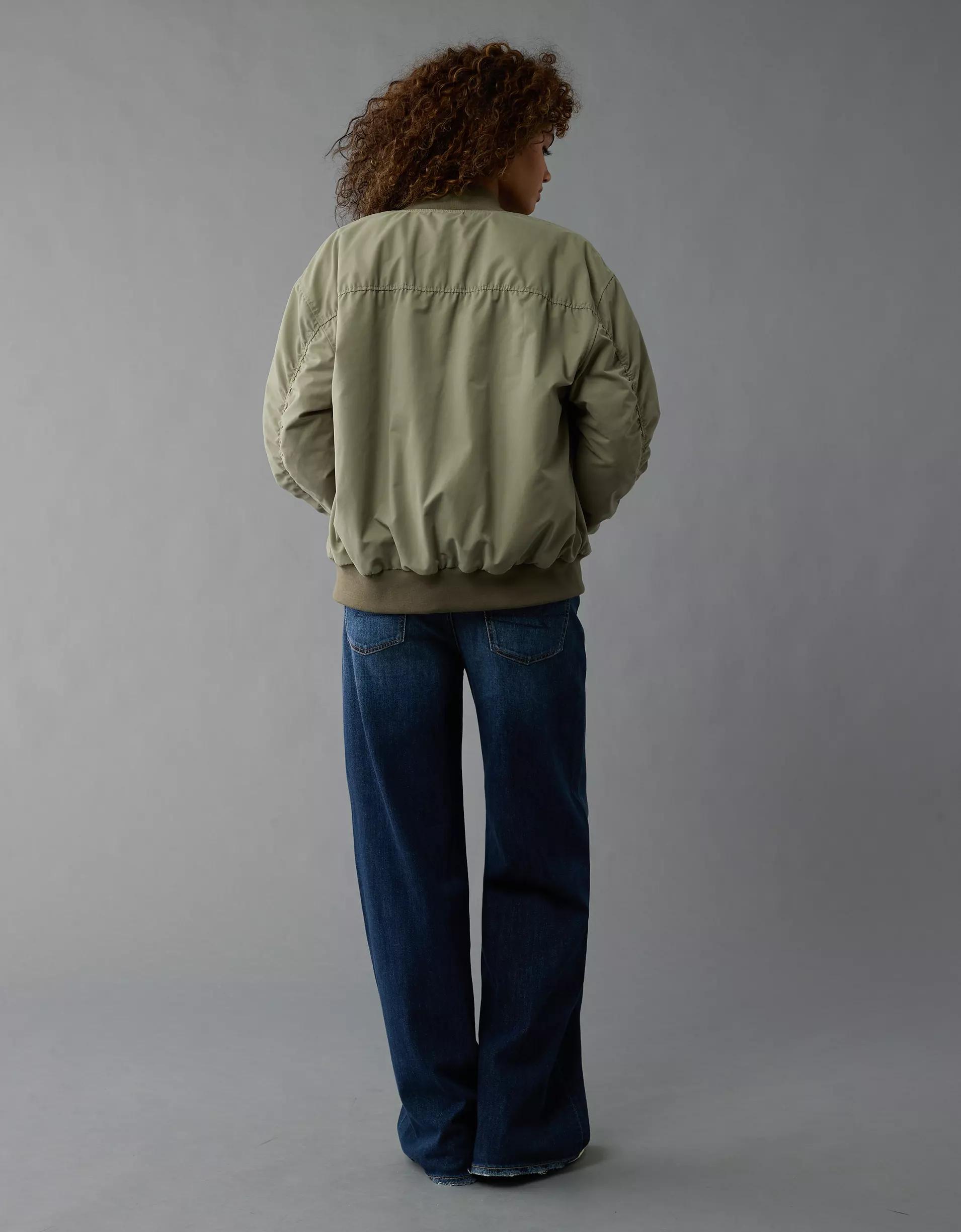 AE Oversized Bomber Jacket Product Image