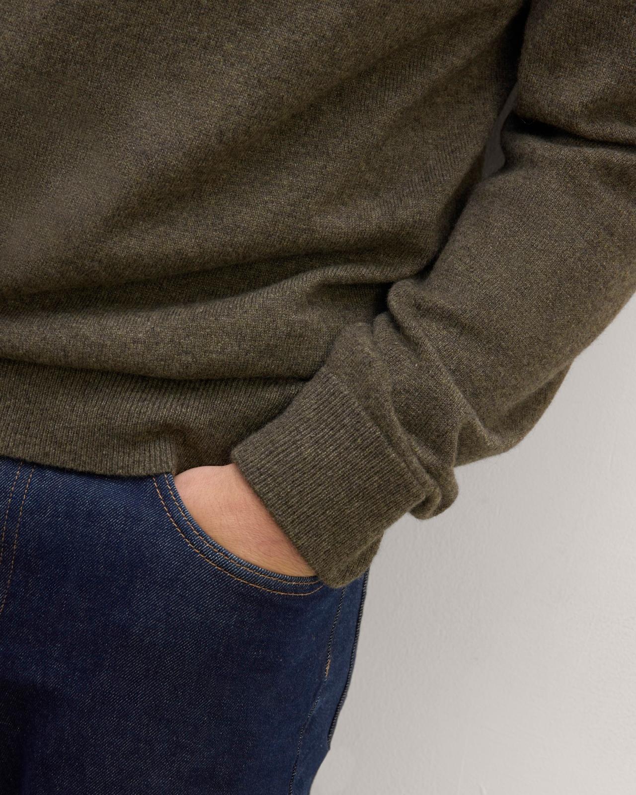 Mens Cashmere V-Neck Sweater by Everlane Product Image