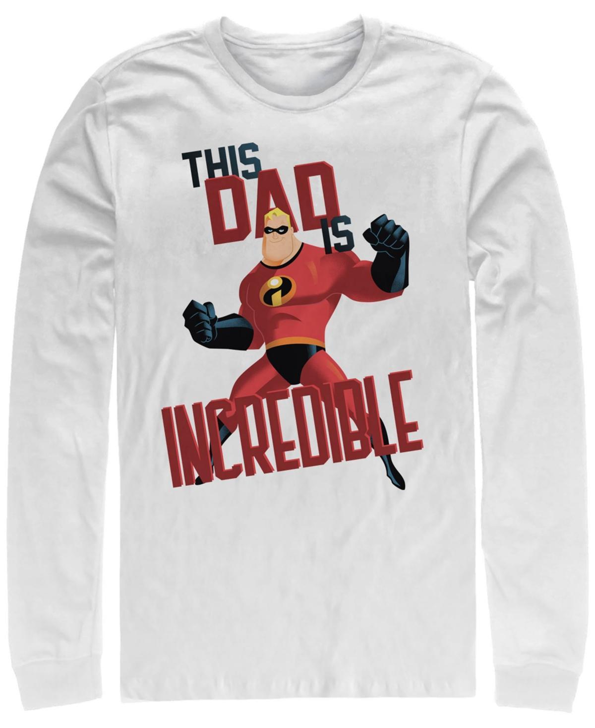 Disney / Pixar's The Incredibles Men's This Dad Tee, Size: XXL, White Product Image