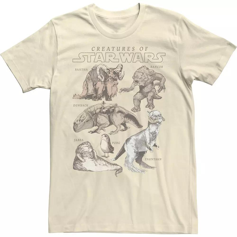 Men's Star Wars Creatures Retro Tee,  Product Image
