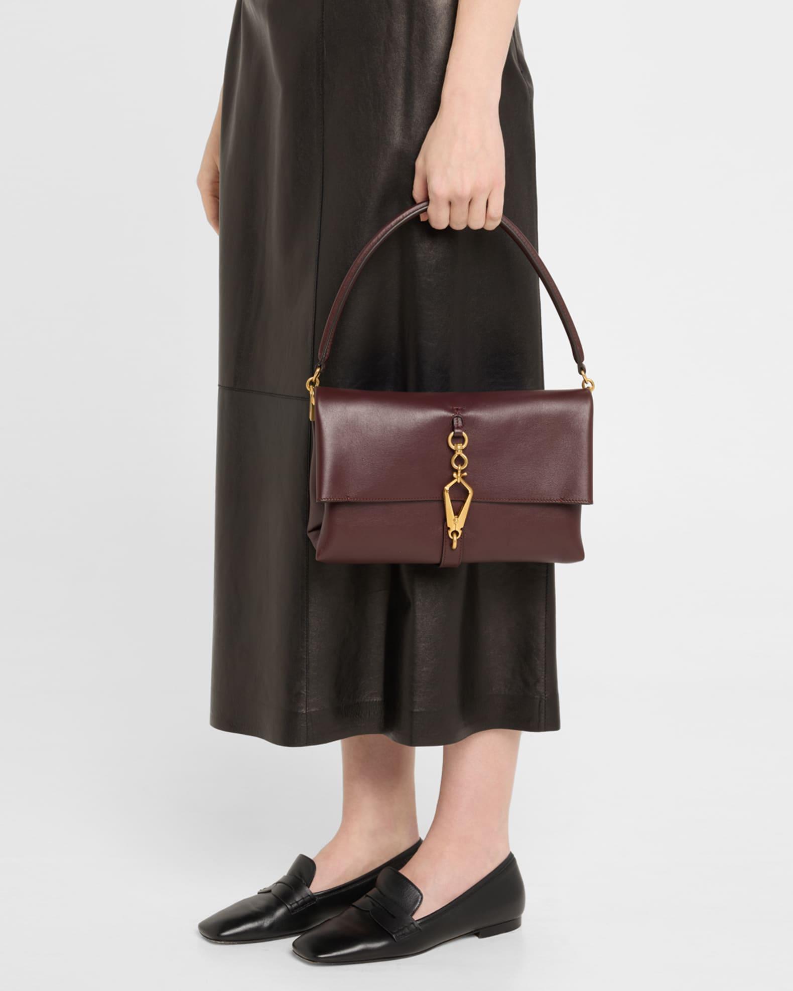 Mini Flap Leather Shoulder Bag Product Image