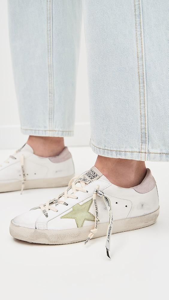 Golden Goose Super Star Bio Based Upper Suede Star And Heel Sneakers | Shopbop Product Image