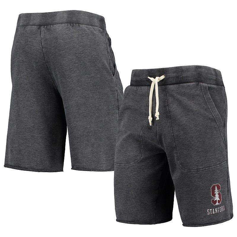 Mens Heathered Black Alternative Apparel Stanford Cardinal Victory Lounge Shorts Product Image