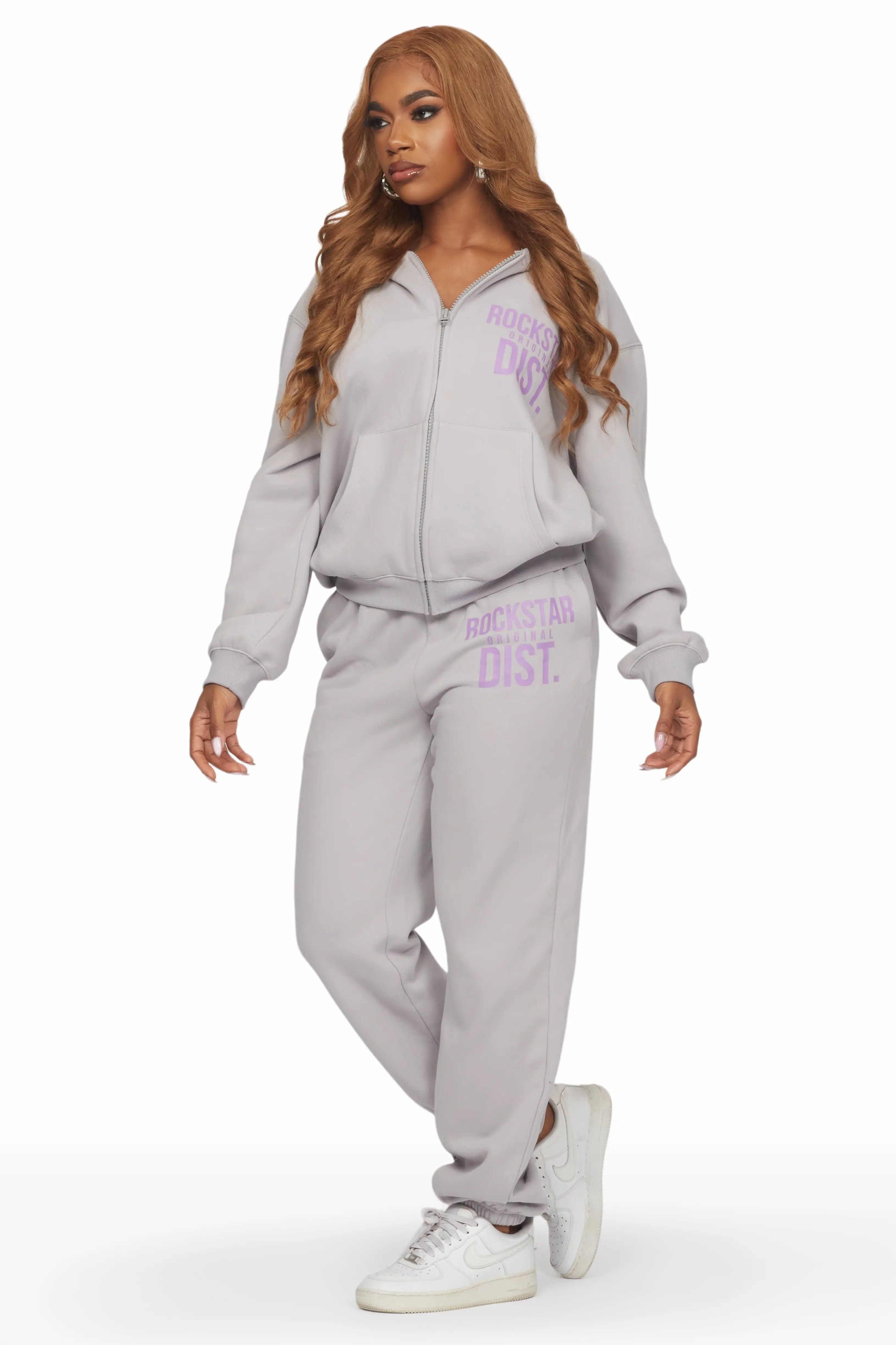 Daylia Grey Art Dist. Oversized Trackset Female Product Image