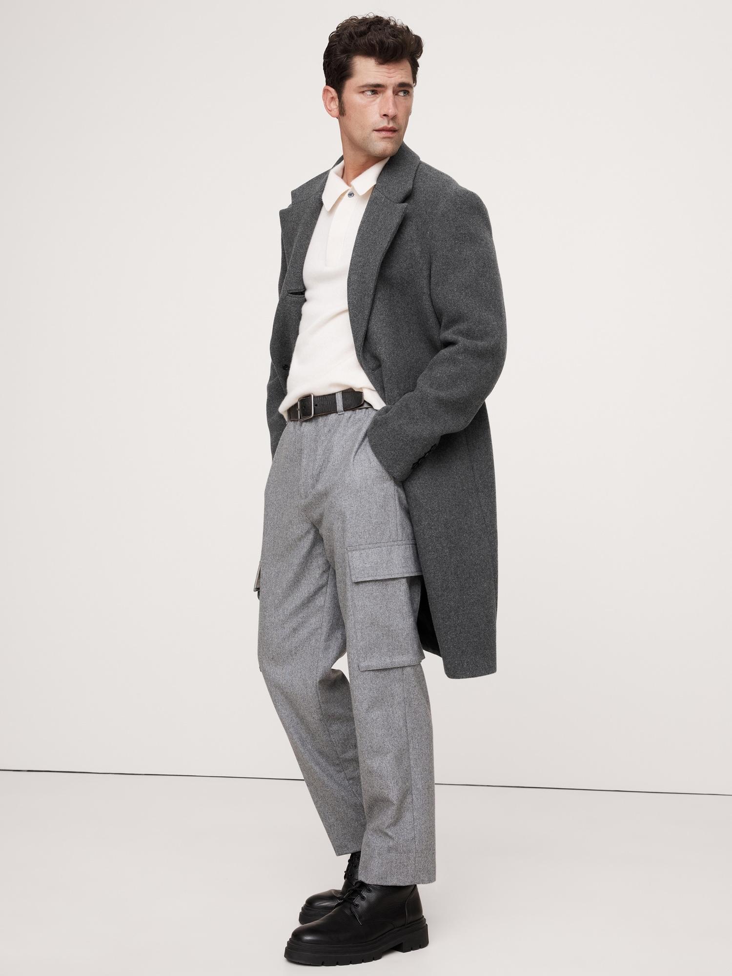 Italian Melton Topcoat Product Image