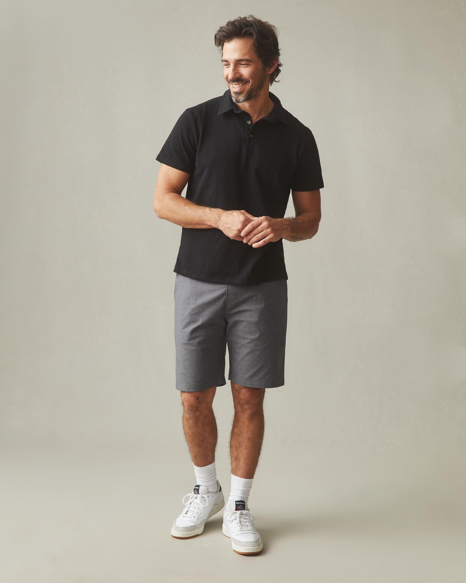 Men's Lightweight Beach Short - Heather Grey Product Image