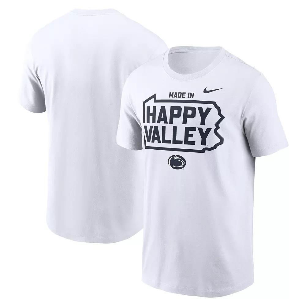 Men's Nike White Penn State Nittany Lions Campus Local T-Shirt, Size: Medium Product Image