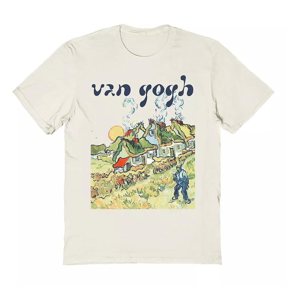 Mens Van Gogh Guy with Houses Tee Product Image