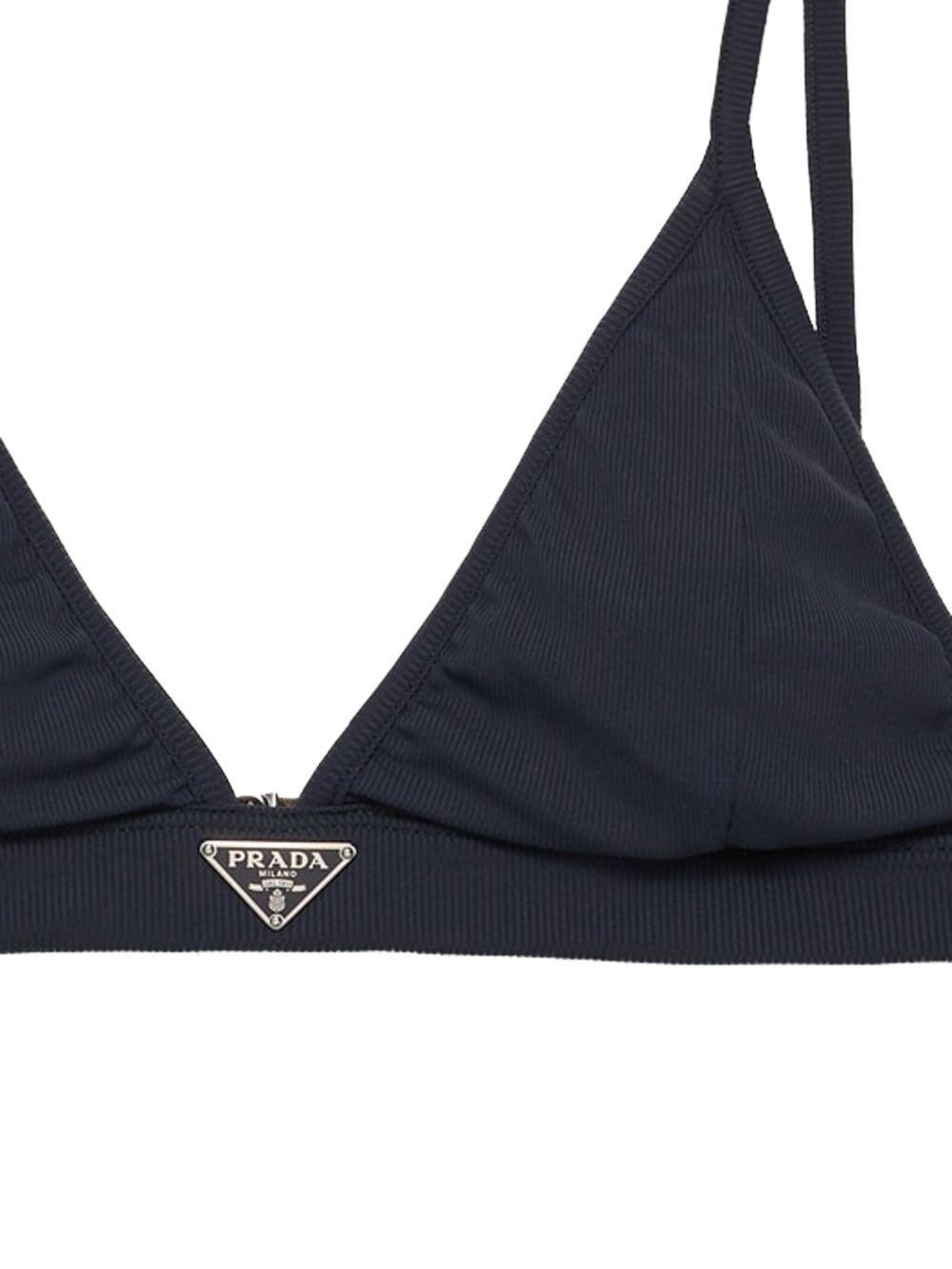 ribbed bralette bikini top Product Image