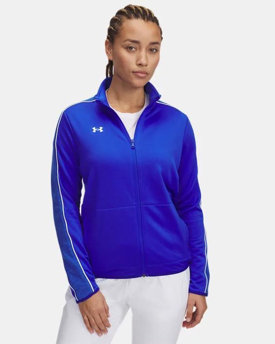 Womens UA Command Warm Up Full-Zip Product Image