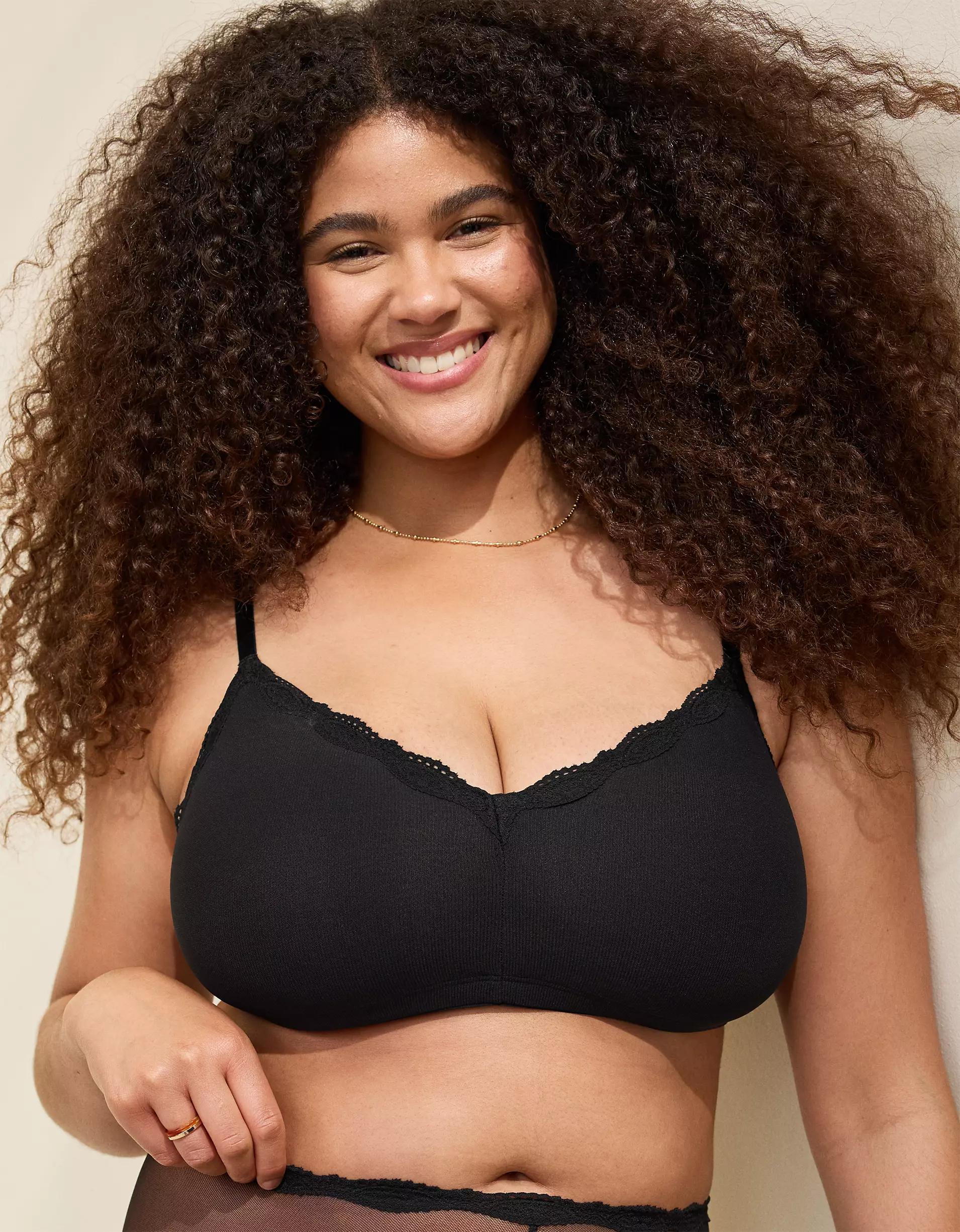 Show Off Mesh Triangle Bralette Product Image