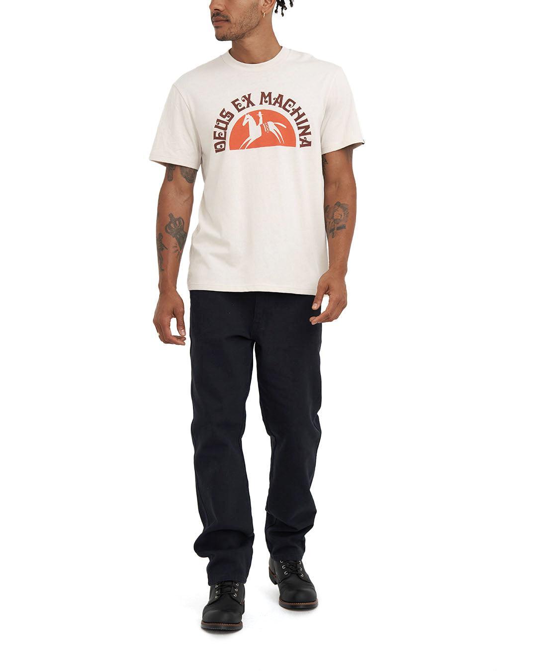 Bareback Tee - Dirty White Product Image