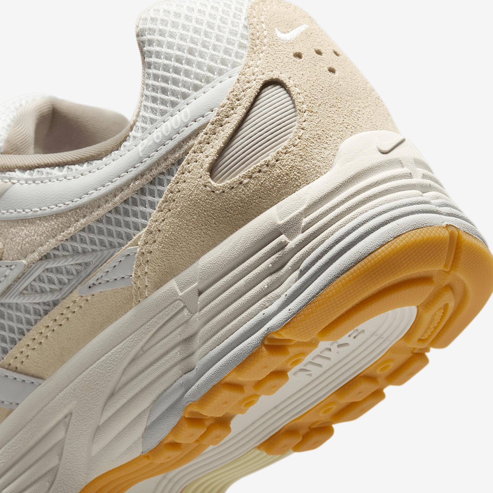 Nike Womens Nike P-6000 OPP1 - Womens Running Shoes Photon Dust/White/Light Khaki Product Image