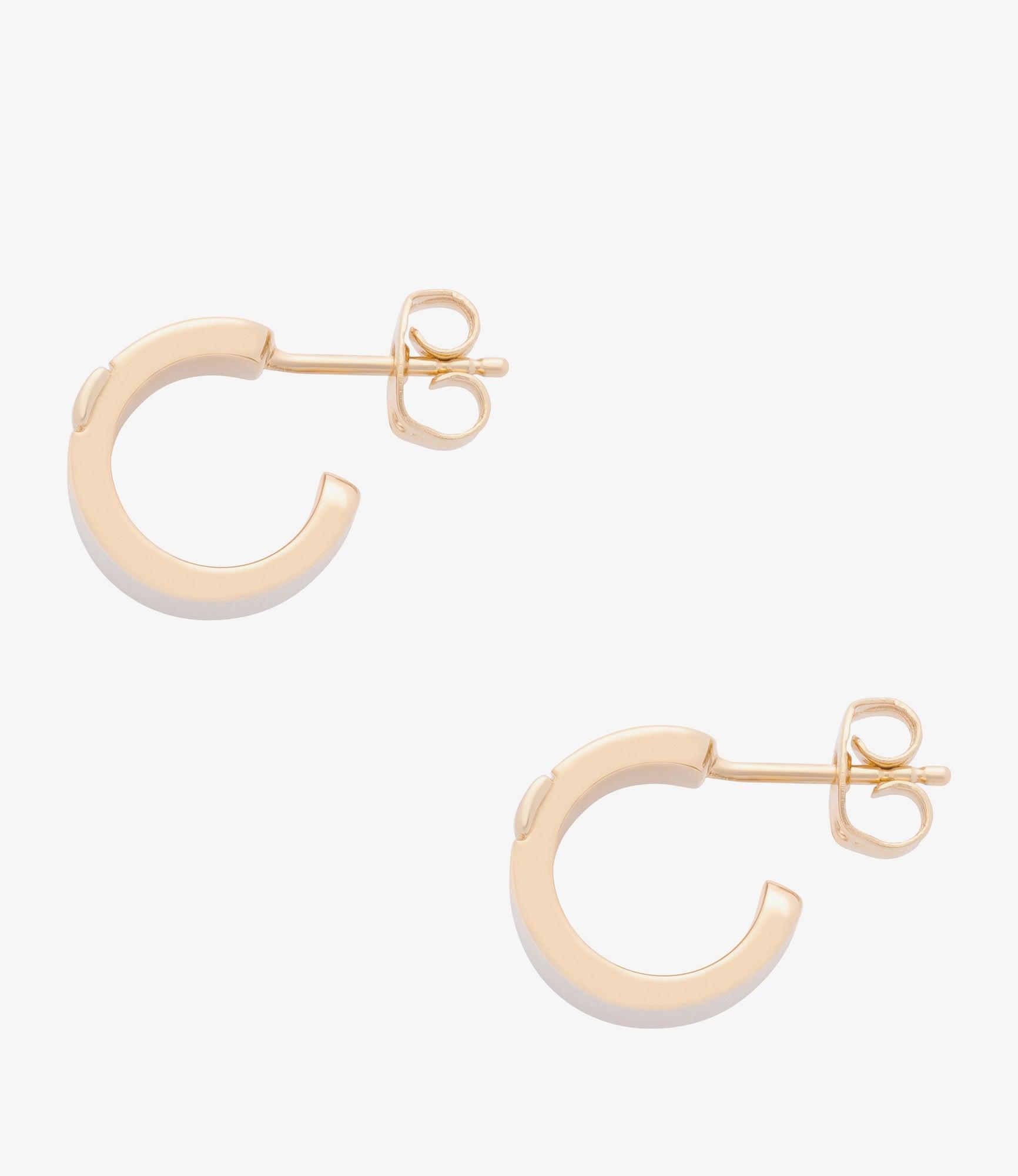 Grace Mini hoop earrings Product Image