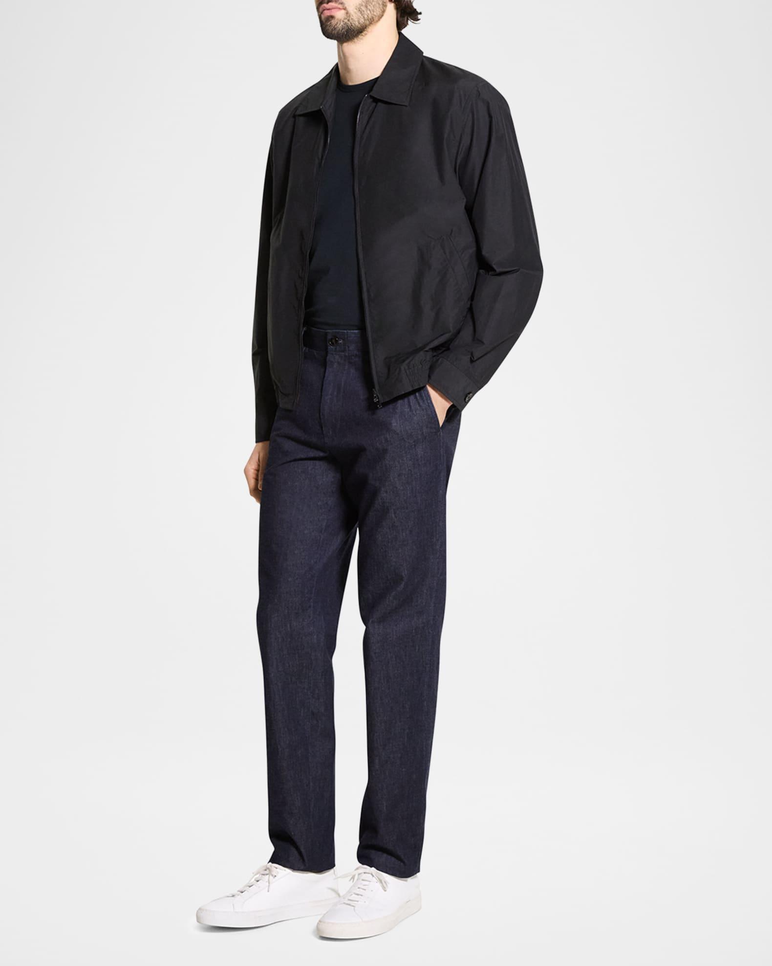 Men's Cotton and Nylon Full-Zip Blouson Product Image