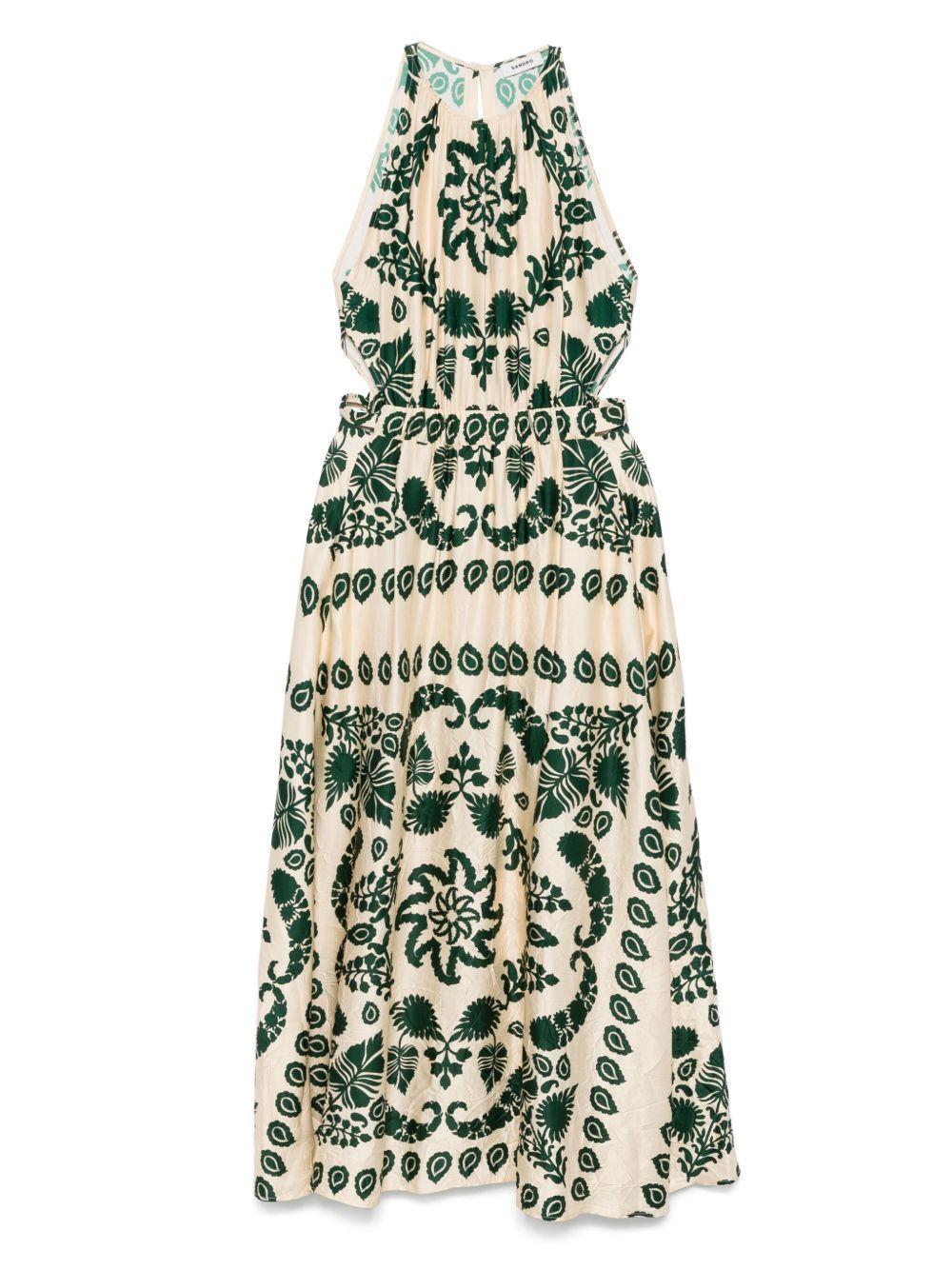 paisley-print maxi dress Product Image