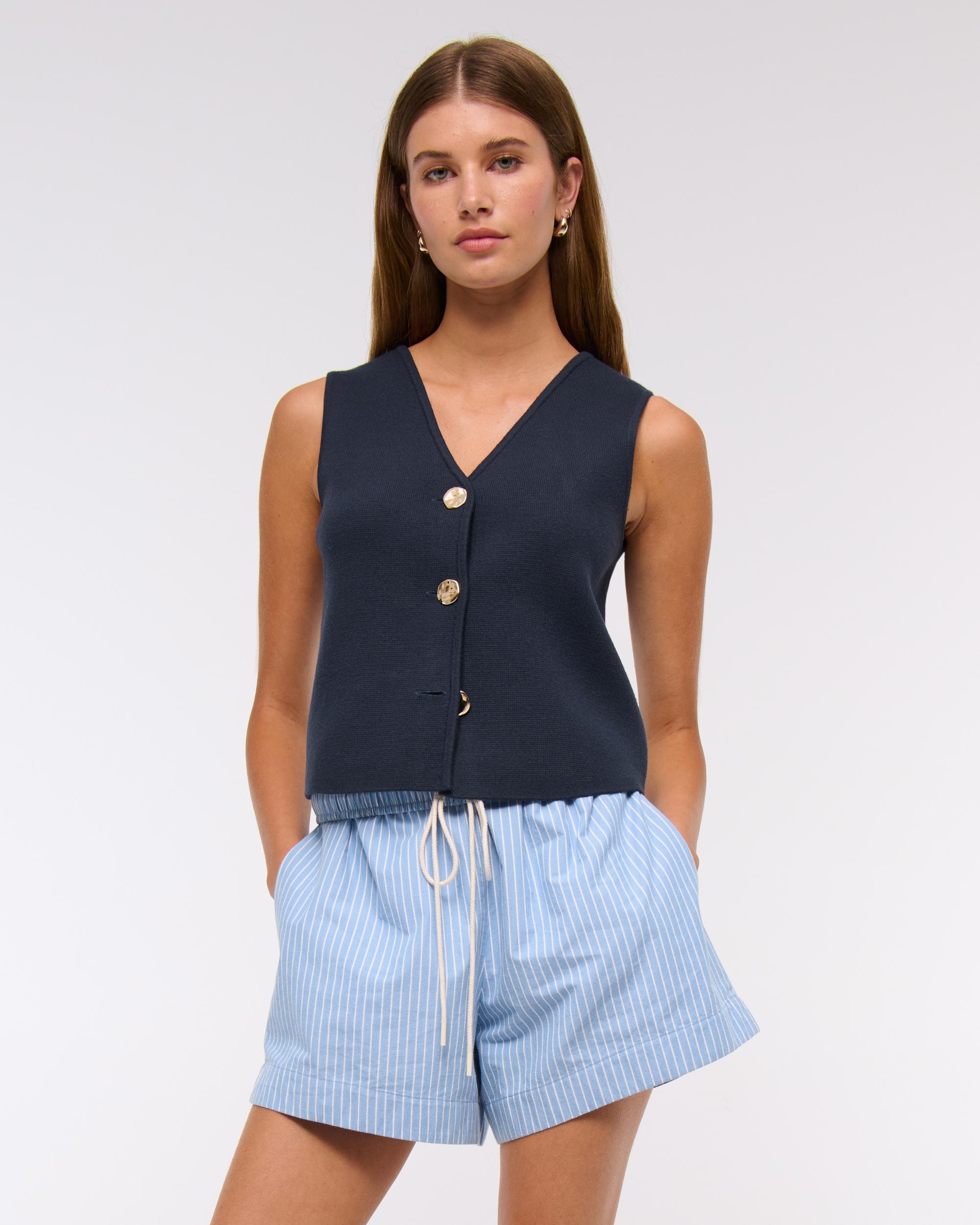 LuxeLoft V-Neck Vest Product Image