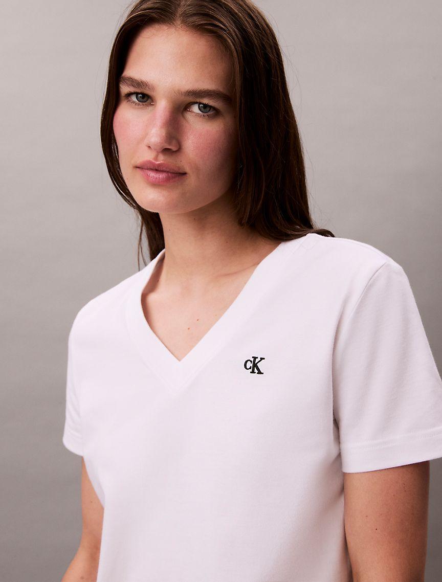 Archive Logo V-Neck T-Shirt  Product Image