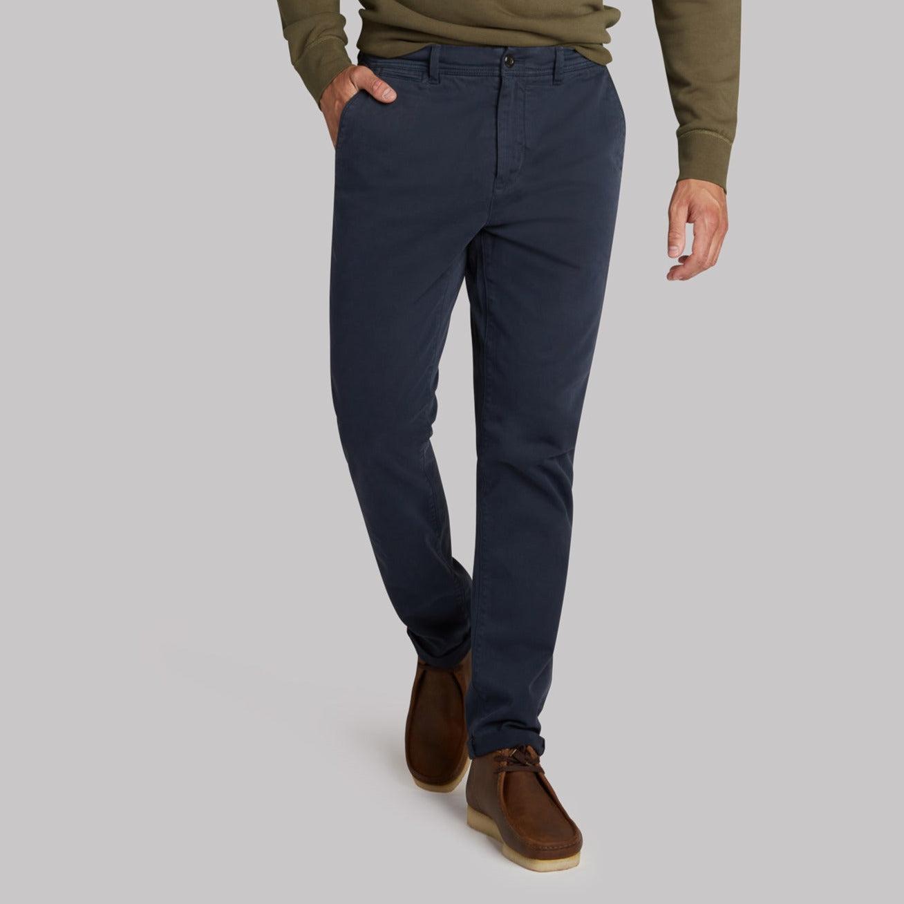Precision Stretch Classic Fit Chino - Graphite Blue Product Image