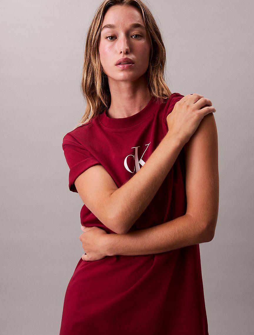 Monogram Logo Jersey T-Shirt Dress Product Image