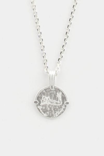 Deux Lions Jewelry Sterling Silver Zodiac Necklace Mens at Urban Outfitters Product Image