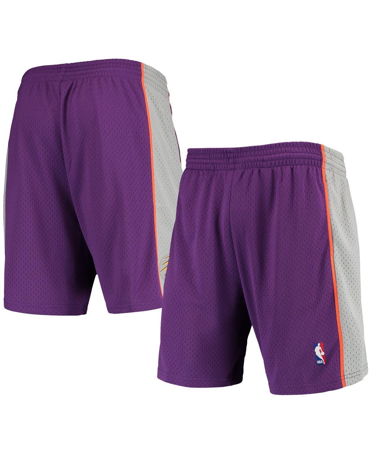 Men's Mitchell & Ness Purple Phoenix Suns 2001-02 Hardwood Classics Swingman Shorts, Size: Medium, Phx Purple Product Image