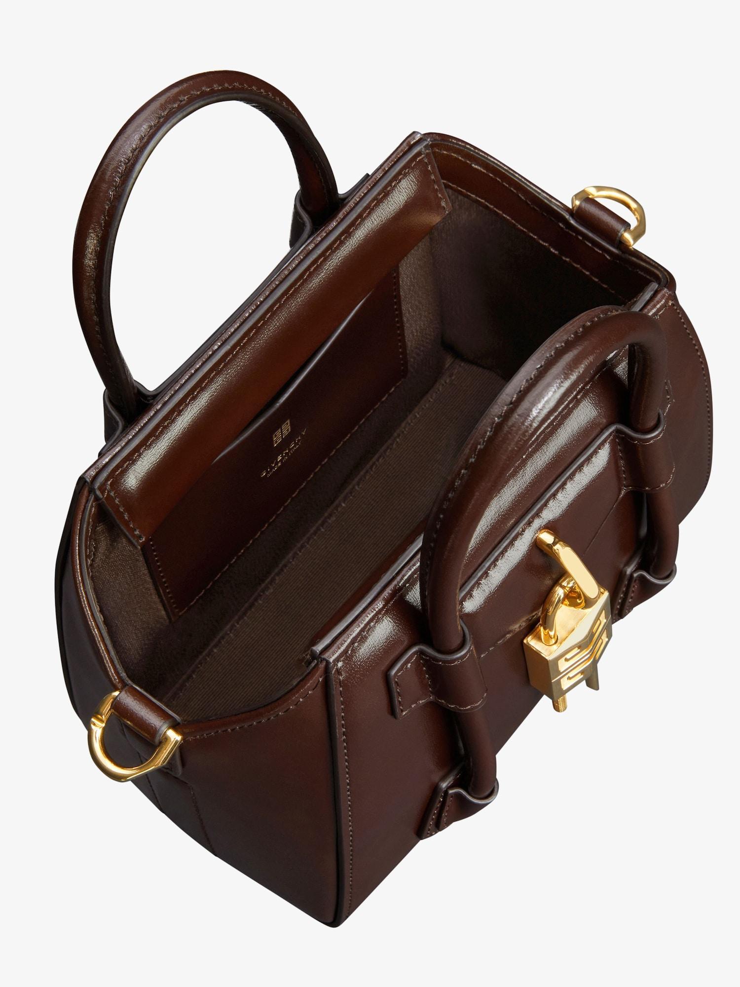 Antigona Toy Lock bag in Box leather Product Image