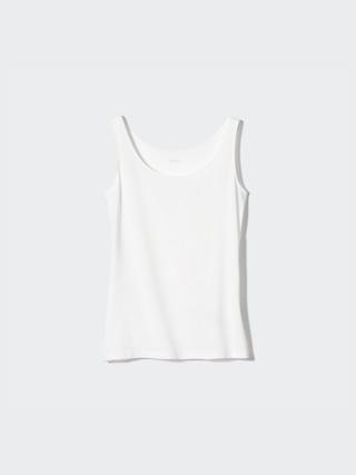 Womens AIRism Sleeveless Top White XS UNIQLO US Product Image