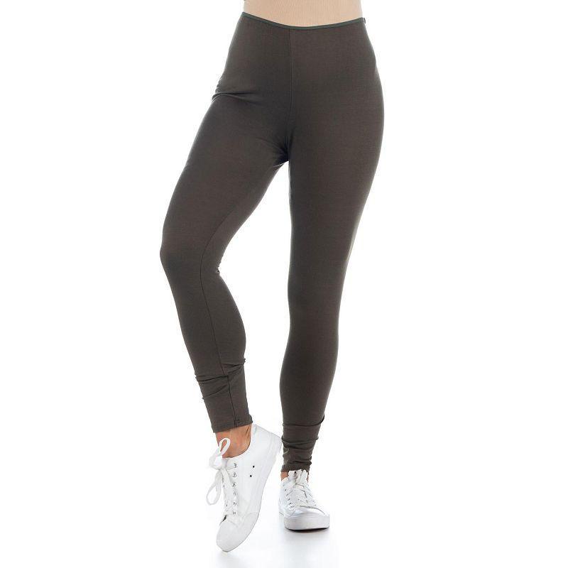 Maternity 24Seven Comfort Apparel Apparel Stretch Ankle Leggings, Women's,  Product Image