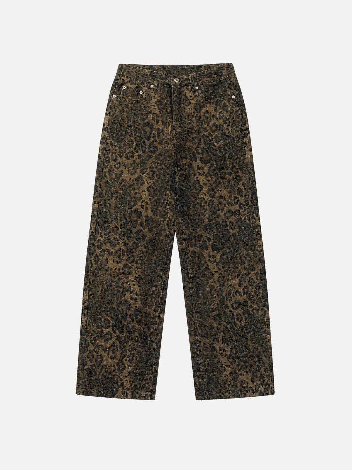 Aelfric Eden Leopard Jeans Product Image
