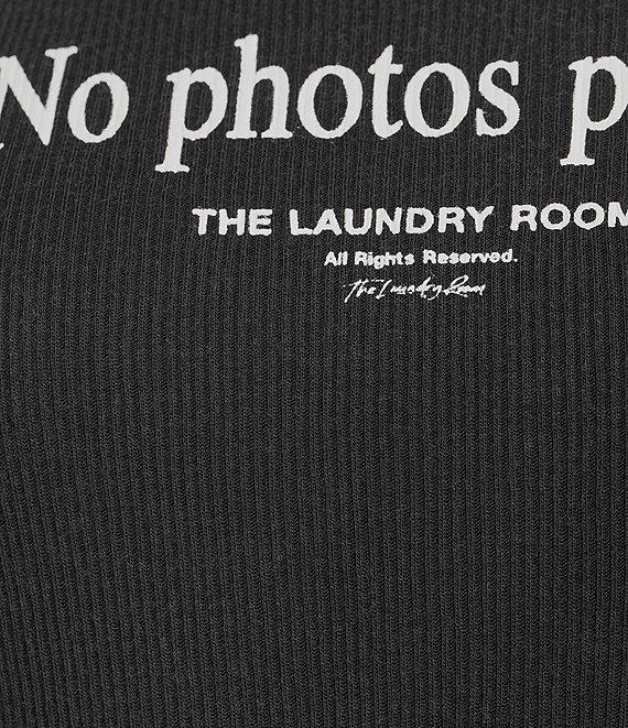 The Laundry Room Short Sleeve No Photos Please Graphic T-Shirt Product Image