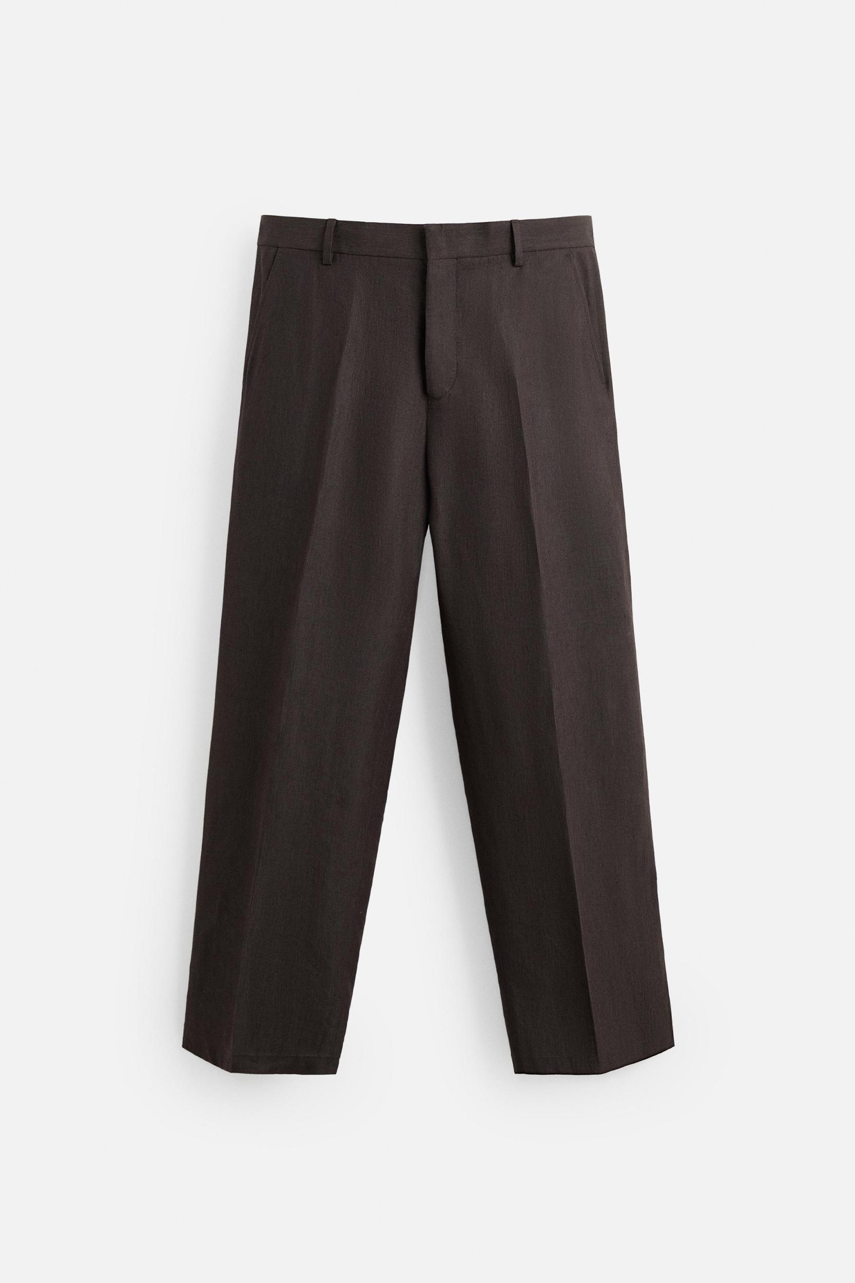 LIMITED EDITION VISCOSE LINEN SUIT PANTS Product Image