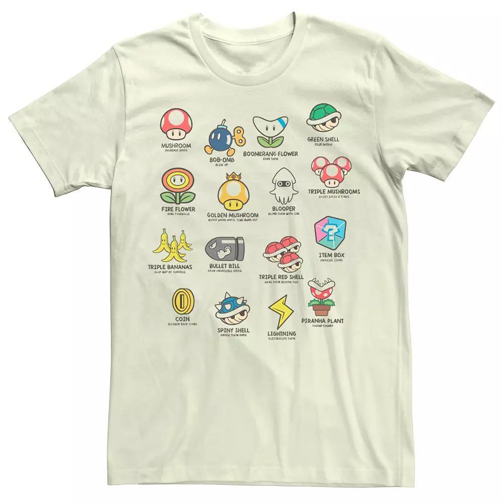 Men's Mario Kart Items Tee,  Product Image