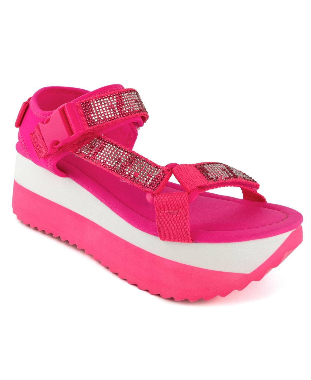 Juicy Couture Izora Womens Wedge Sandals Product Image