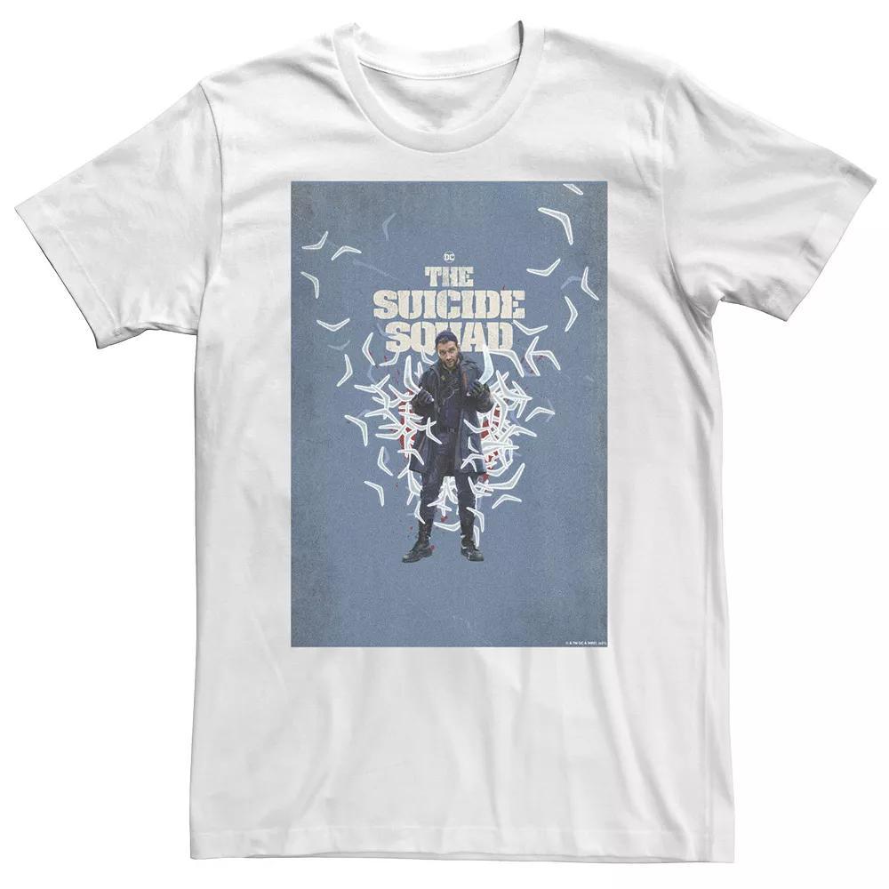 Big & Tall DC Comics The Suicide Squad Captain Boomerang Poster Tee, Men's, Size: 4XLT, White Product Image