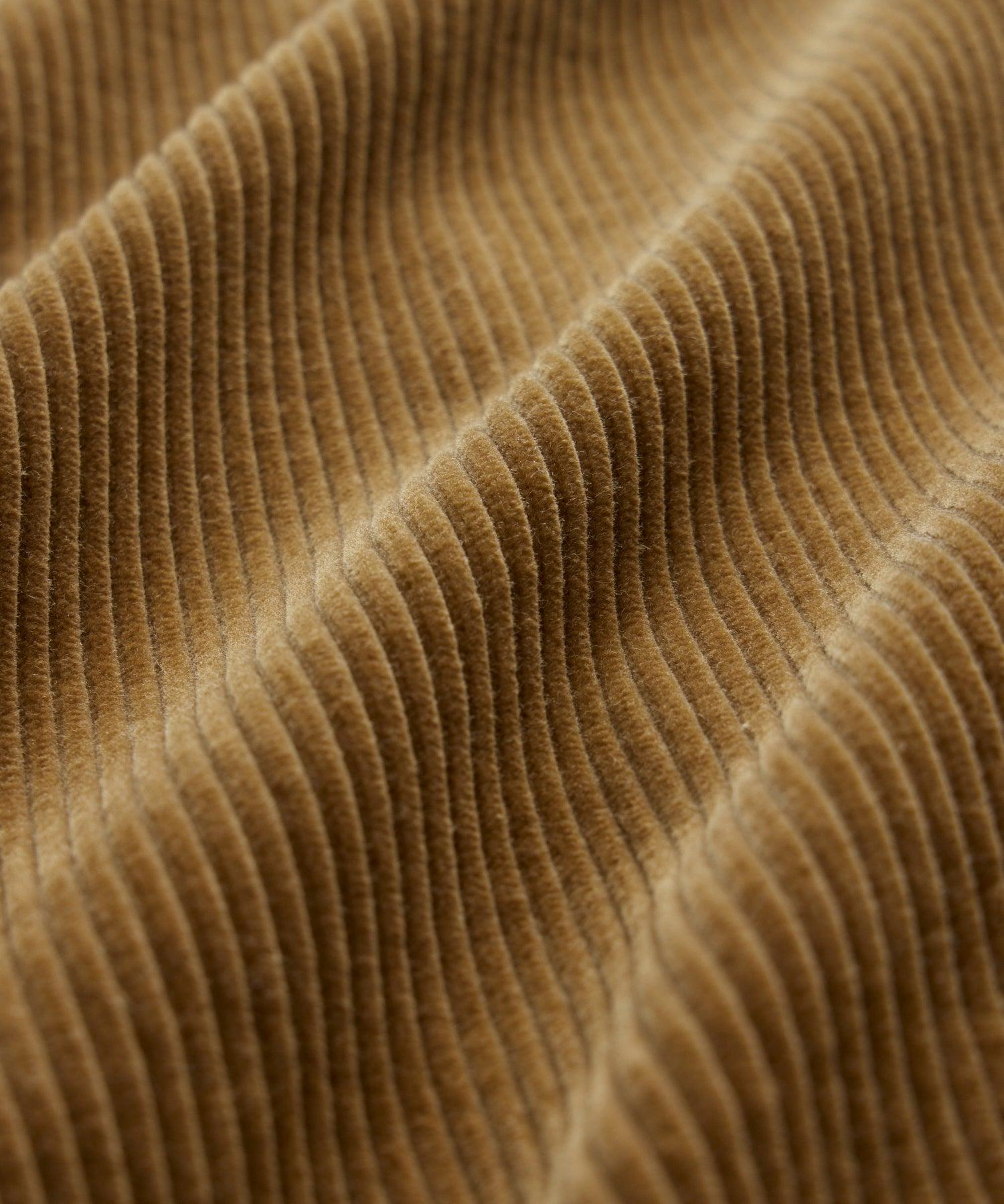 Italian Corduroy Walking Jacket in Caramel Product Image